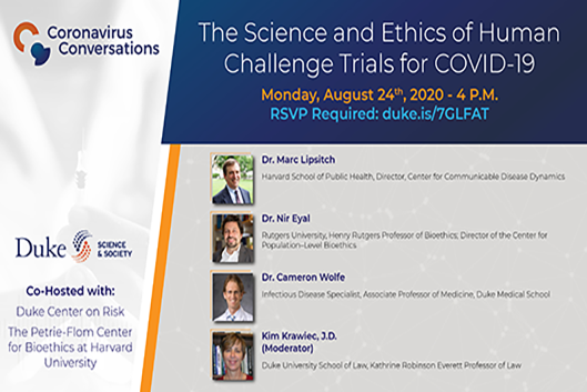The Science And Ethics of human challenge trials for covid-19